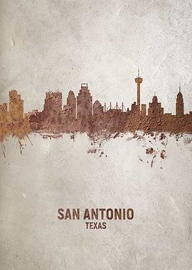 San Antonio Texas Skyline