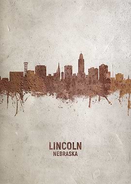 Lincoln Nebraska Skyline