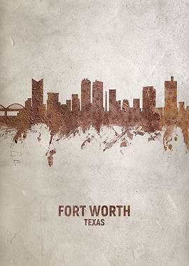 Fort Worth Texas Skyline
