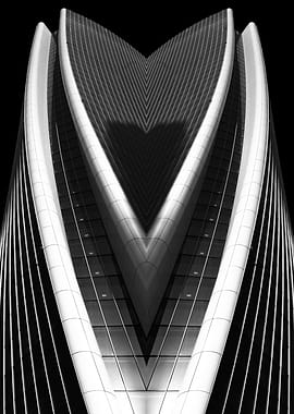 Mechanical Tail Abstract