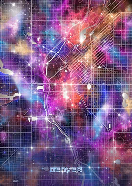 denver map galaxy