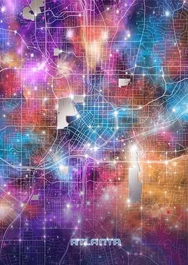 atlanta map galaxy