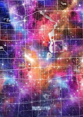 beijing map galaxy