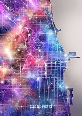chicago map galaxy
