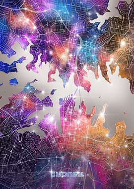 sydney map galaxy