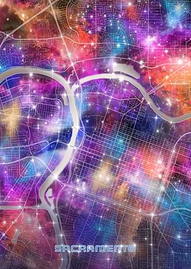 sacramento map galaxy