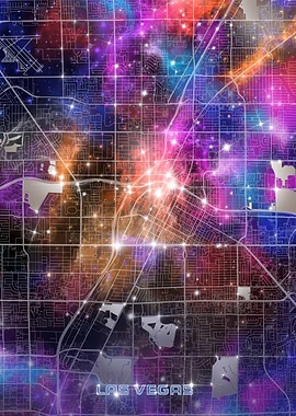 las vegas map galaxy