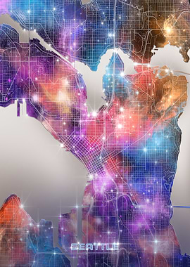 seattle map galaxy