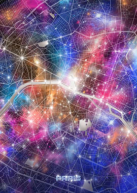 paris map galaxy