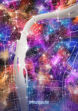 prague map galaxy