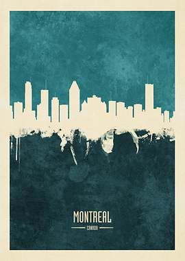 Montreal Canada Skyline