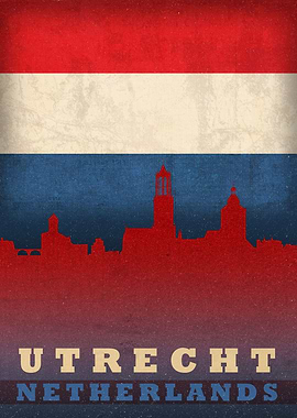 Utrecht City Skyline