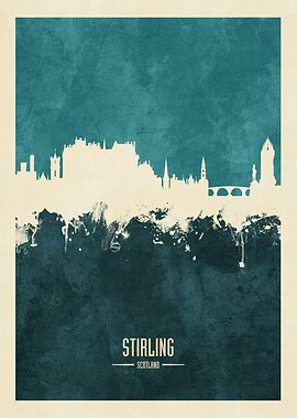 Stirling Scotland Skyline