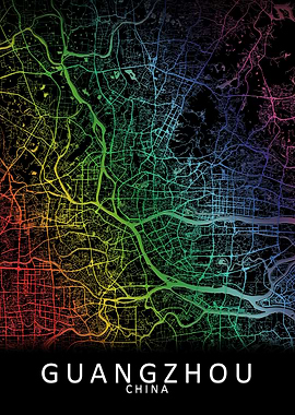 Guangzhou Rainbow City Map