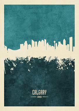 Calgary Canada Skyline