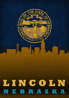 Lincoln Nebraska Skyline