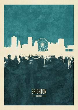 Brighton England Skyline