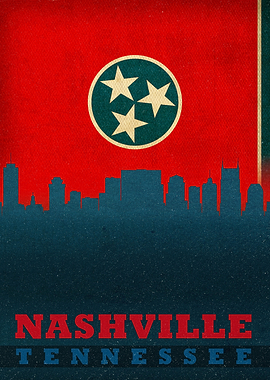 Nashville City Skyline