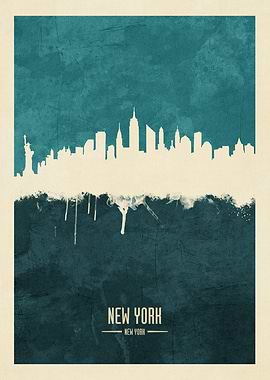 New York NYC Skyline