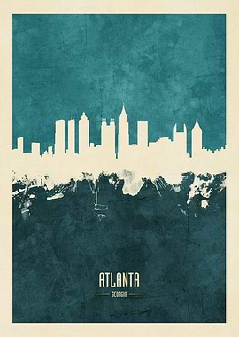 Atlanta Georgia Skyline