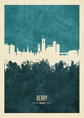 Derby England Skyline