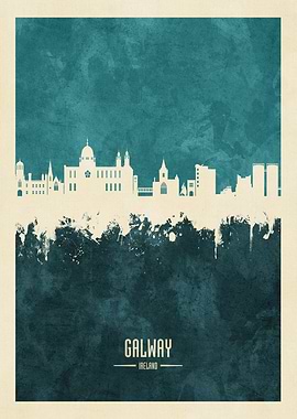 Galway Ireland Skyline