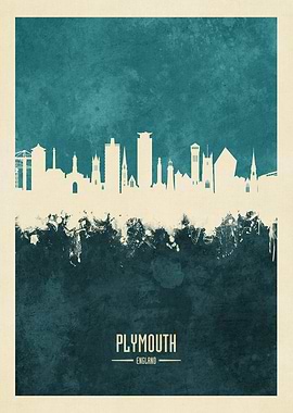 Plymouth England Skyline