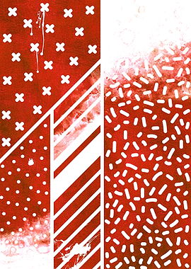 Artistic Red Grunge Rust