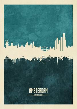Amsterdam Skyline