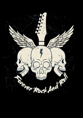 Rock And Roll Skulls