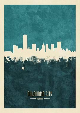 Oklahoma City Skyline