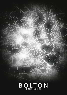 Bolton LED Glow City Map
