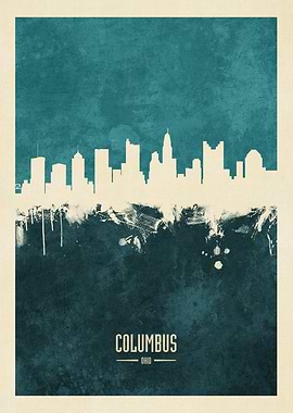 Columbus Ohio Skyline