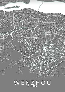 Wenzhou Grey City Map