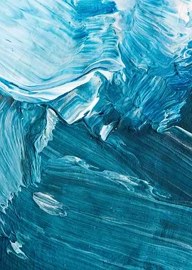 Green White Oil Paint