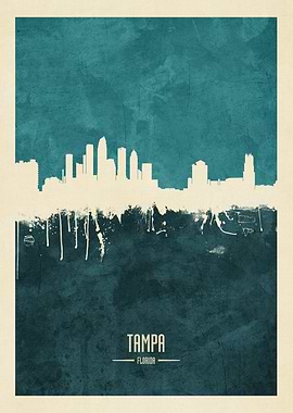 Tampa Florida Skyline