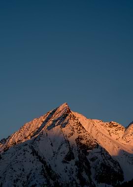 The last rays of sunlight