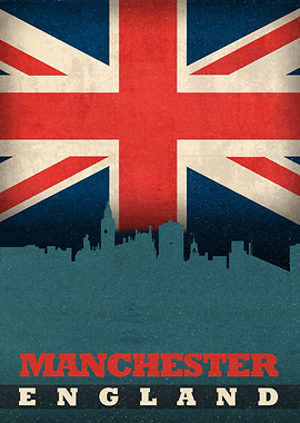 Manchester City Skyline