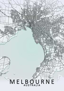 Melbourne White City Map