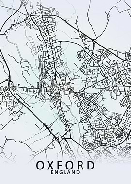 Oxford White City Map