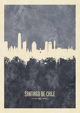 Santiago de Chile Skyline