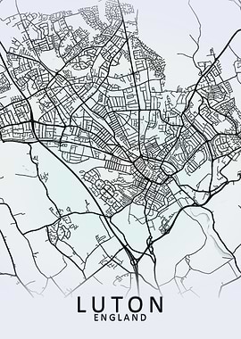 Luton White City Map