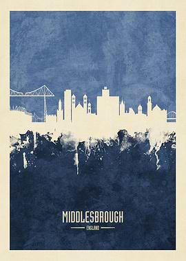 Middlesbrough Skyline