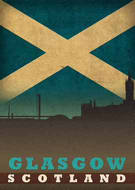 Glasgow Scotland Skyline