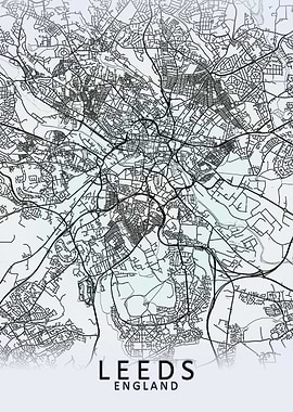 Leeds White City Map