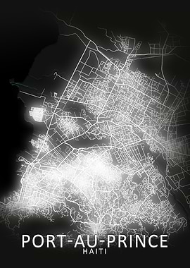 Port au Prince LED GlowMap