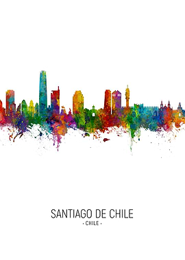Santiago de Chile Skyline