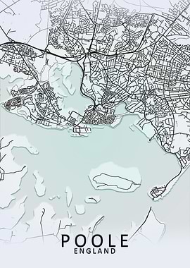 Poole White City Map