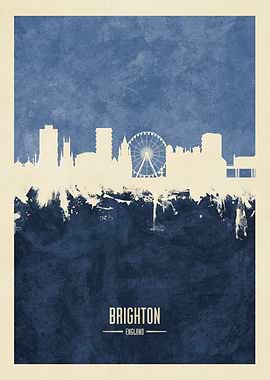 Brighton England Skyline
