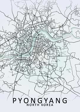 Pyongyang White City Map